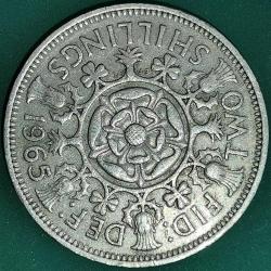 İNGİLTERE  1965    2  SHILING