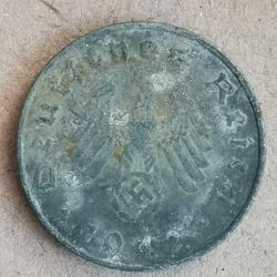 NAZİ ALMANYASI  1942 J    10  PFENNIG