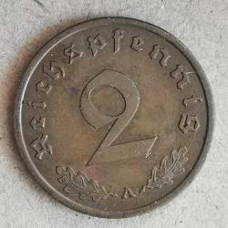 NAZİ ALMANYASI  1939 A     2  PFENNIG