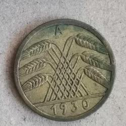 ALMANYA  1930 A   5  PFENNIG
