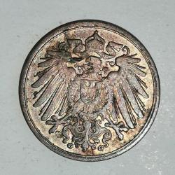 ALMANYA  1904 G     1  PFENNIG