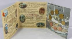 TÜRKİYE 2004 YILI ÖZEL EURO SERİSİ MADENİ PARA SETİ  FANTAZİ PARA SINIRLI BASKININ İLK ÖRNEĞİ