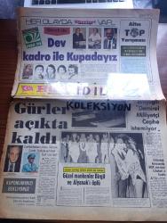Hürriyet Gazetesi - Turkish Newspaper - 9 Haziran 1974 - Hürriyet Dev kadro ile Dünya kupası'nda - Gündüz Kılıç Eşfak Aykaç Samim Var Fotoğraf - Demokrat Parti divan üyesi Necdet Evliyagil Süleyman Demirel milliyetçi cephe istemiyor dedi - Yeni kontenjan senatörleri açıklandı  Faruk Gürler açıkta kaldı fotoğraf - cumhurbaşkanı Muhsin Batur Ecvet Güresin Sadi Irmak'ı 6 yıl için seçti - 2. Akdeniz festivali'nde güzel mankenler turizm Bakanı Orhan Birgit ve İhsan Alyanak'ı öptü fotoğraf - Milli Eğitim Bakanı Mustafa Üstündağ konusunda MSP son sözü Necmettin Erbakan'a bıraktı - İstanbul İzmir radyo programı - televizyonda bugün - Kaynanalar dizisi 19.18'de - 10 bin mahkum için ümit ışığı doğdu - Yargıtay açlık grevi yapan avukat İsmail Beşiktepe'yi haklı buldu fotoğraf - İsrail'e sızmaya çalışan 4 arap gerilla öldürüldü - Denizli'de bir buçuk milyon liralık morfin ve afyon ele geçti - IRA komandosu price kardeşler açlık grevine son verdiler - en büyük kupa Beşiktaş'ın - Jairzinho fotoğraf