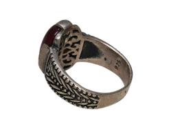 AKİK TAŞLI GÜMÜŞ YÜZÜK