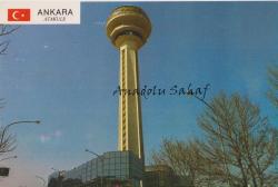 Ankara -Atakule / Şelale Kartpostal