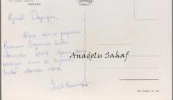 Ankara - Çubuk Barajı / Ticaret Kartpostalları