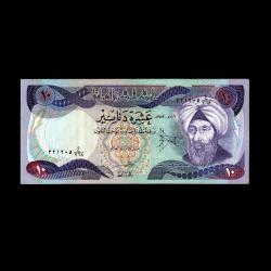 IRAK (1982)  - 10 Dinar (ÇÇT 8,0/10)