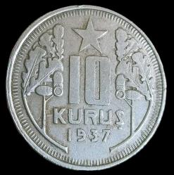 1937 10 Kuruş