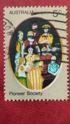 LOT.20 » 1972 YILI AVUSTURALYA MİSYONER TOPLULUĞU  DAMGALI ŞARNİYERSİZ