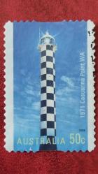2006 YILI AVUSTURALYA DENİZ FENERLERİ DAMGALI ŞARNİYERSİZ