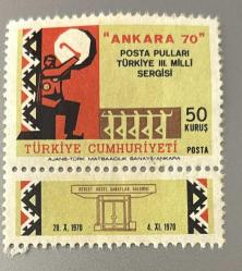 Türk Pulu - Turkish Stamp -  Postadan Geçmiş Pul Filateli - 