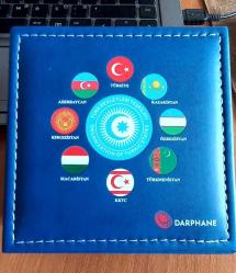 Türk Devletleri Teşkilatı Bronz (Okside) Hatıra Parası - Kutulu