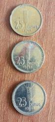 1944 -  45  - 46   25 KURUŞ