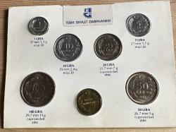 1984 Türkiye Cumhuriyeti Tedavül Madeni Para Seti – Darphane – Tam Takım