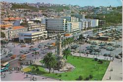 İzmir - Konak Meydanı ve Saat Kulesi / Ticaret Kartpostalları