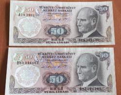 6. EMİSYON  50  TL  A VE B  HARFİ