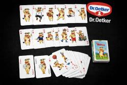 vintage Dr oetker Paula iskambil oyun destesi. kartlar sifir gibi