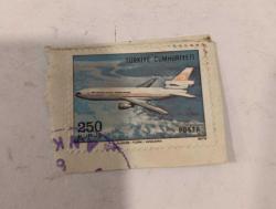 PUL - Türkiye Cumhuriyeti Posta Pulu (250 Kuruş, 1973, Ajans Türk Matbaası)