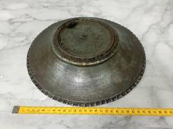 Antika Hicri 1248 Tarihli Osmanlı Bakır Tabak