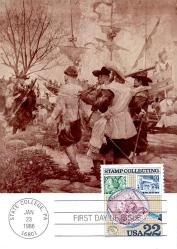 1986 Amerika Pul Koleksiyonu  Maximum Kartpostal İlk Gün Damgalı * No:86-4 Stanley M. Arthurs 1938