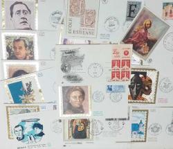 Yabancı İlk Gün Zarfları - FDC Mezatı