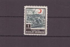 1953 Türkiye Kızılay Derneği Şefkat Pulları ''K113 Nolu Valör'' Mnh Pul - KY117