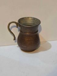 BAKIR - AYRAN MAŞRAPASI - AĞIZ ÇAPI 7 CM - YÜKSEKLİĞİ 10 CM