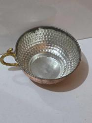 BAKIR - AYRAN MAŞRAPASI - AĞIZ ÇAPI 11 CM - YÜKSEKLİĞİ 5 CM