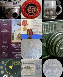 Karma Antika obje ve Numismatik Karışık Koleksiyon