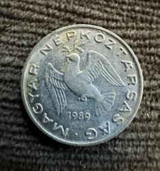 LOT.6 » 1989 Macaristan 10 filler madeni para ÇT