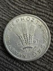 LOT.2 » 1967 Macaristan 20 filler madeni para ÇT