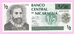Nicaragua 0,5 Cordoba 1991 p171a, UNC  (TK 19 532) ÇİL