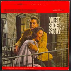PLAK, ''WEST SİDE STORY'' ( Batı yakasının hikayesi) 1961 yılı 10 OSKAR KAZANMIŞ TEK MÜZİKAL, FİLM MÜZİKLERİ