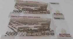 7.EMİSYON 1.TERTİP 5.000.000 TÜRK LİRALARI SIRA TAKİPLİ ÇİL F68365950-F68365951 SERİ NUMARALI ÇOK NADİR