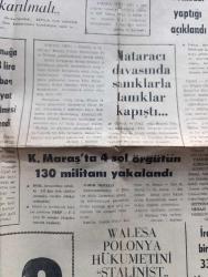 Akşam Gazetesi - Turkish Newspaper - 12 Ağustos 1981 - KİT'lerin durumu MGK'da görüşülüyor - Milli Güvenlik Konseyi üyesi Nejat Tümer ABD'ye gidiyor - Irak Başbakan Yardımcısı Taha Yasin Ramazan  bugün Ankara'ya geliyor - sigaranın kısırlığa yol açtığı İleri sürüldü - eski bakan Tuncay Mataracı davasında tanıklar kapıştı - Kahramanmaraş'ta 4 sol örgütün 130 militanı yakalandı - Walesa Polonya hükümetini stalinist yöntemler kullanmakla suçladı - İran'da bir günde 33 kişi idam edildi - Sovyetlerin de nötron bombası yaptığı açıklandı - tarihten güreşler yazan Koca Yusuf - Seçme fıkralar - Türkiye için tarımın önemi - 11 halterci milli takıma davet edildi - uzun yıllar Göztepe ve milli takımda top koşturan Fuji Mehmet bu gece futbola veda ediyor Fotoğrafı - TSYD kupası bu gece sahibini buluyor Fenerbahçe mi Galatasaray mı - İTÜ basketbol takımı yeni sezonu açtı - Eczacıbaşı bayan ve erkek voleybol takımları yeni sezonu bugün açıyor - İstanbul amatör gençler Lig fikstürü çekildi