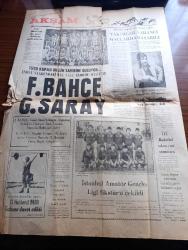 Akşam Gazetesi - Turkish Newspaper - 12 Ağustos 1981 - KİT'lerin durumu MGK'da görüşülüyor - Milli Güvenlik Konseyi üyesi Nejat Tümer ABD'ye gidiyor - Irak Başbakan Yardımcısı Taha Yasin Ramazan  bugün Ankara'ya geliyor - sigaranın kısırlığa yol açtığı İleri sürüldü - eski bakan Tuncay Mataracı davasında tanıklar kapıştı - Kahramanmaraş'ta 4 sol örgütün 130 militanı yakalandı - Walesa Polonya hükümetini stalinist yöntemler kullanmakla suçladı - İran'da bir günde 33 kişi idam edildi - Sovyetlerin de nötron bombası yaptığı açıklandı - tarihten güreşler yazan Koca Yusuf - Seçme fıkralar - Türkiye için tarımın önemi - 11 halterci milli takıma davet edildi - uzun yıllar Göztepe ve milli takımda top koşturan Fuji Mehmet bu gece futbola veda ediyor Fotoğrafı - TSYD kupası bu gece sahibini buluyor Fenerbahçe mi Galatasaray mı - İTÜ basketbol takımı yeni sezonu açtı - Eczacıbaşı bayan ve erkek voleybol takımları yeni sezonu bugün açıyor - İstanbul amatör gençler Lig fikstürü çekildi