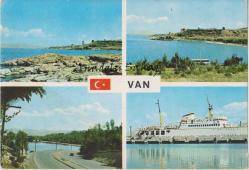 Van - Şehirden Muhtelif Görünüşler / And Kartpostal