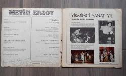 Metin Ersoy YİRMİNCİ SANAT YILI (LP/33'lük) 1978 baskı. Melodi plak   (SANATÇININ ORJİNAL İMZALI ALBÜMÜ