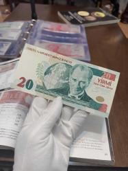 8. Emisyon 20 YTL Çil. Seri F85