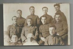 ARKASI OSMANLICA YAZILI SUBAYLAR FOTOĞRAFI...