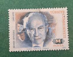 Türk Pulu - Turkish Stamp -  Postadan Geçmiş Pul Filateli - DAMGALI - MUHSİN ERTUĞRUL ( 1892-1979) TEMALI PUL - Türkiye Cumhuriyeti - NOSTALJİK DOĞUM GÜNÜ HEDİYESİ