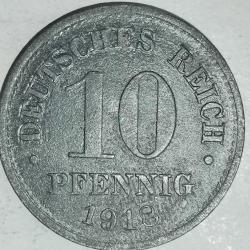ALMANYA  1918    10  PFENNIG