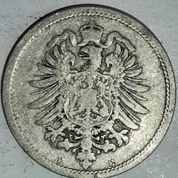 ALMANYA  1899 E    10  PFENNIG