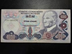 6. EMİSYON 1000 TÜRK LİRASI F 63 385557 TCB 5428