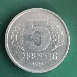 ALMANYA  1978 A    5  PFENNIG