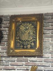 OSMNALI DÖNEMİ DEVLET ARMASI CAMALTI TABLO