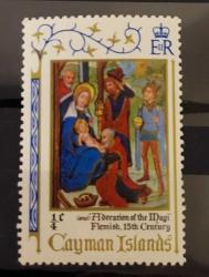 Cayman Adaları- damgasız pul