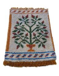 OSMANLI DÖNEMİ BONCUK İŞLEME CÜZDAN