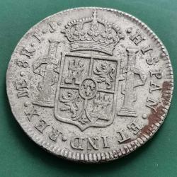 BOLİVYA  1790    8 REALES    GÜMÜŞ  26,7  GRAM