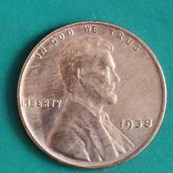 AMERİKA  1938     1 CENT   BUĞDAY  CENTİ